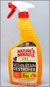 8 in 1     -   (Natures Miracle Just For Dog Oxy Formula Stain & Odor Remover 98172), . 709 