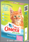 Витаминизированное лакомство Омега Neo+ Веселый малыш для котят, уп. 60 таб.