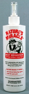 Корректор поведения - антигрызин для собак и кошек 8 in 1 Nature`s Miracle Best Behavior, фл. 237 мл