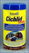 Тетра Корм в палочках для крупных цихлид (Tetra Cichlid Sticks арт. 767409), банка 160 г (500 мл)