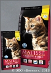 Матисс (Matisse Chicken & Rice) корм с курицей и рисом для взрослых кошек, уп. 1,8 кг
