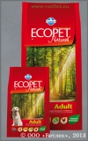 Экопет Нэйчерол Эдалт (Ecopet Natural Adult) корм с курицей для взрослых собак, уп. 2,5 кг