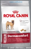   ,      12     (Royal Canin Medium Dermacomfort), . 3 
