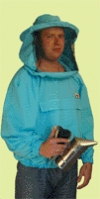 Куртка пчеловода двунитка с сеткой (КС-01), р. 60 – 62
