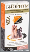 БИОРИТМ витаминно-минеральный корм для собак мелких пород, уп. 48 таб.