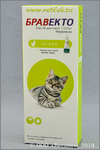 Бравекто Спот Он 112,5 мг для кошек мелких пород, пипетка 0,4 мл