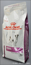 Роял Канин Диета для собак весом до 10 кг при хронической почечной недостаточности (Veterinary Diet Renal Small Dog), уп. 3,5 кг