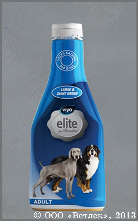 Вийо Элит Напиток-пребиотик для собак крупных пород (Viyo Elite Large Adult  Dog), фл. 500 мл купить в ветеринарном интернет-магазине Ветлек, купить в  зоомагазине Ветлек в Москве. Инструкция по применению . Цена в