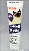 Беафар Мальт Паста для кошек, очищающая кишечник от комков проглоченной шерсти (12563 Beaphar Malt paste plus Omega 3&6), уп. 100 г
