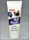 Беафар Мальт Паста для кошек, очищающая кишечник от комков проглоченной шерсти (14005 Beaphar Malt paste plus Omega 3&6), уп. 25 г
