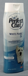 Шампунь-Кондиционер для собак со светлой шерстью, (8 in 1 White Pearl Shampoo Conditioner),  арт. 642, фл. 473 мл