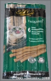 Эдель Кэт Жевательные колбаски для кошек с Зайчатиной и Печенью, уп. 6 шт.