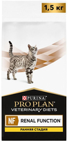 Про План Ветеринарная диета для кошек при почечной недостаточности и МКБ (PVD NF RENAL FUNCTION Feline 31428/7183), уп. 1,5 кг
