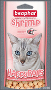 Беафар Лакомство Happy Rolls Shrimp с креветками для кошек, арт. 10575, уп. 80 шт.