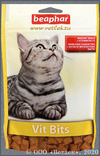 Беафар Подушечки с мультивитаминной пастой для кошек (Beaphar Vit-Bits 13248), уп. 150 г