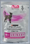 Про План Ветеринарная диета для кошек при мочекаменной болезни (PVD UR Urinary Feline 64662), Лосось, пауч 85 г