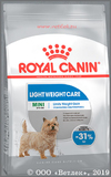 Роял Канин для собак мелких пород от 10 месяцев склонных к полноте (356120 Royal Canin Mini Light 30), уп. 3 кг