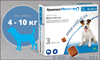 Фронтлайн НексгарД M таблетки жевательные для собак 4-10 кг, уп. 3 таб