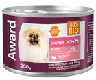 ����� ���� ��� ������ � ������ �������� �� 4 �������, ���������� � �������� ����� (AWARD Starter Puppy), ������ �� �������, ����� 200 �