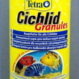 Корм Tetra Cichlid Granules 500 мл, гранулы для цихлид - купить с доставкой  по выгодным ценам в интернет-магазине OZON (561127667)